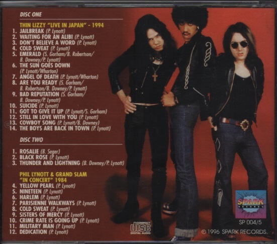 Thin Lizzy - Live in Japan 1994 - A Tribute to Phil Lynott Thin Lizzy - Live in Japan 1994 - A Tribute to Phil Lynott