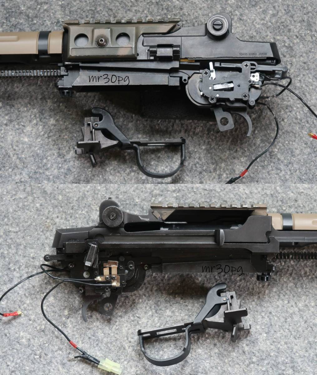 G&Pカスタム！※モーターなし不動品 東京マルイ製 M14ベース 7.62mmライフル DMR SANDストック組込み フルメタル電動ガン セミオート狙撃銃の画像6
