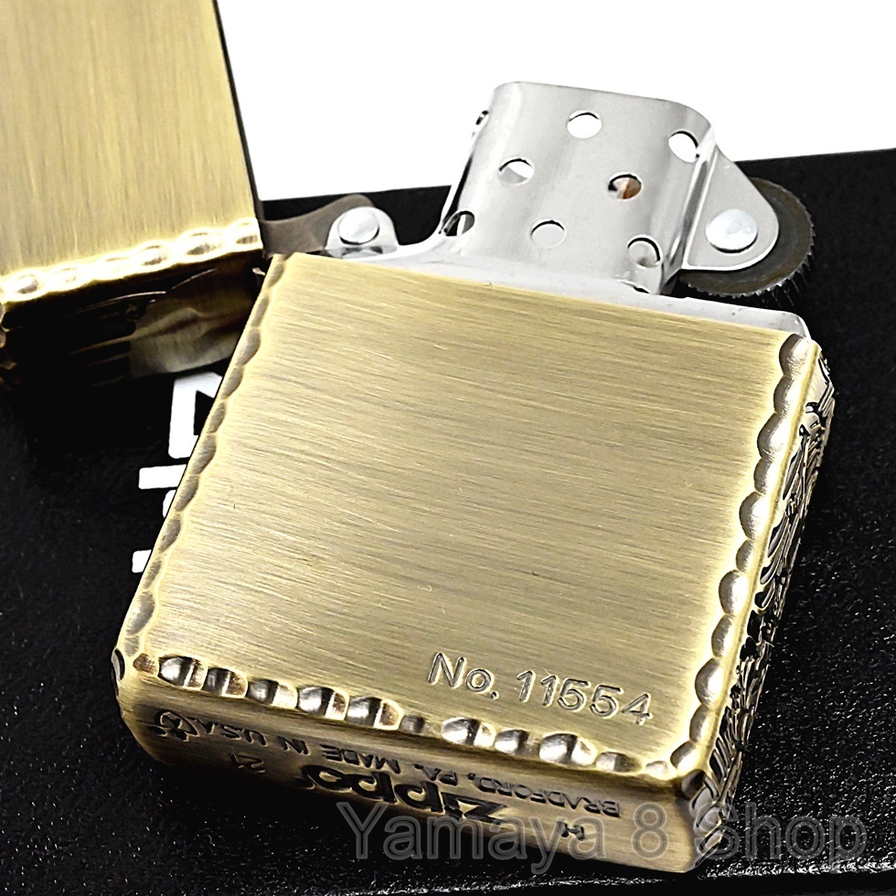 限定 ZIPPO アーマーサイド三面 昇鯉 リューター 古美 ジッポー