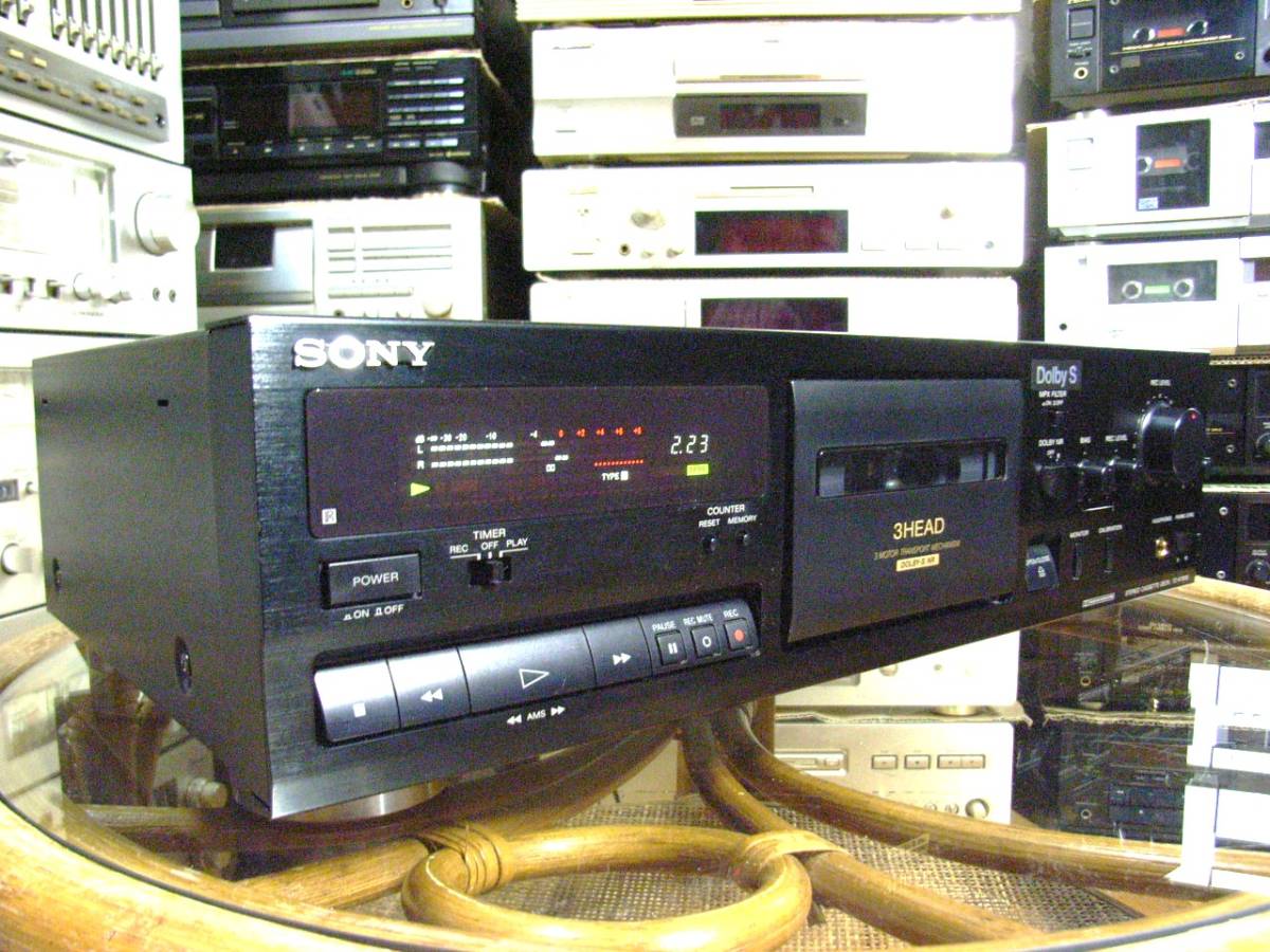 SONY TC-K700S cassette deck 3 head Dolby S-type B.C HX PRO metal tape super bias reproduction / recording /. sending / volume . operation verification maintenance settled .