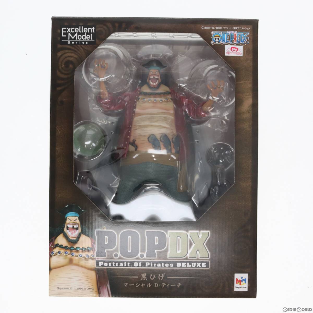 【中古】[FIG]Portrait.Of.Pirates P.O.P NEO-DX 黒ひげ マーシャル・D・ティーチ ONE PIECE(ワンピース) 1/8 完成品 フィギュア メガハウ_画像1