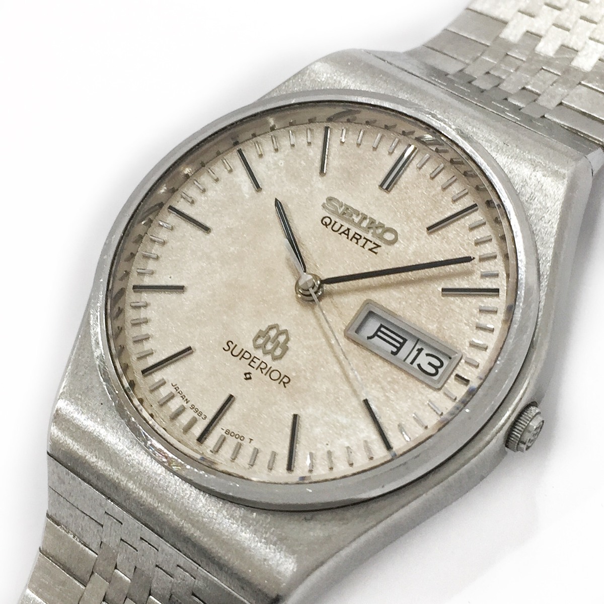 稼働品!!電池交換済!!ＳＥＩＫＯ/セイコー スーペリア ツインクォーツ メンズ ウォッチ ＵＳＥＤ品 9983-8000_画像2