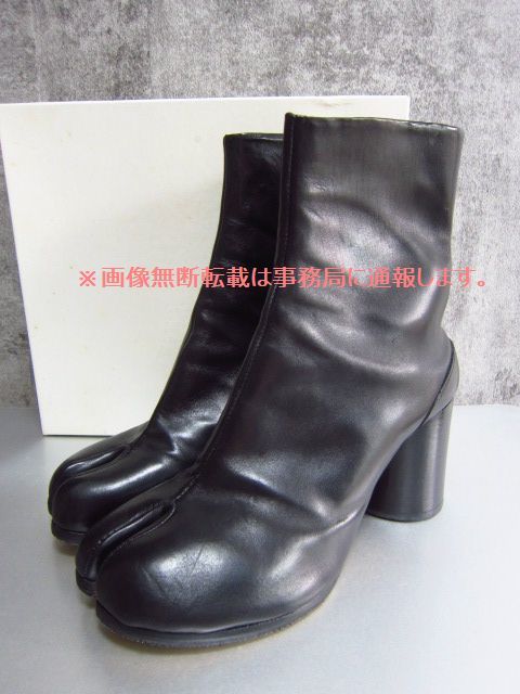 Martin Margiela マルタン マルジェラ 足袋 レザー ヒール ブーツ