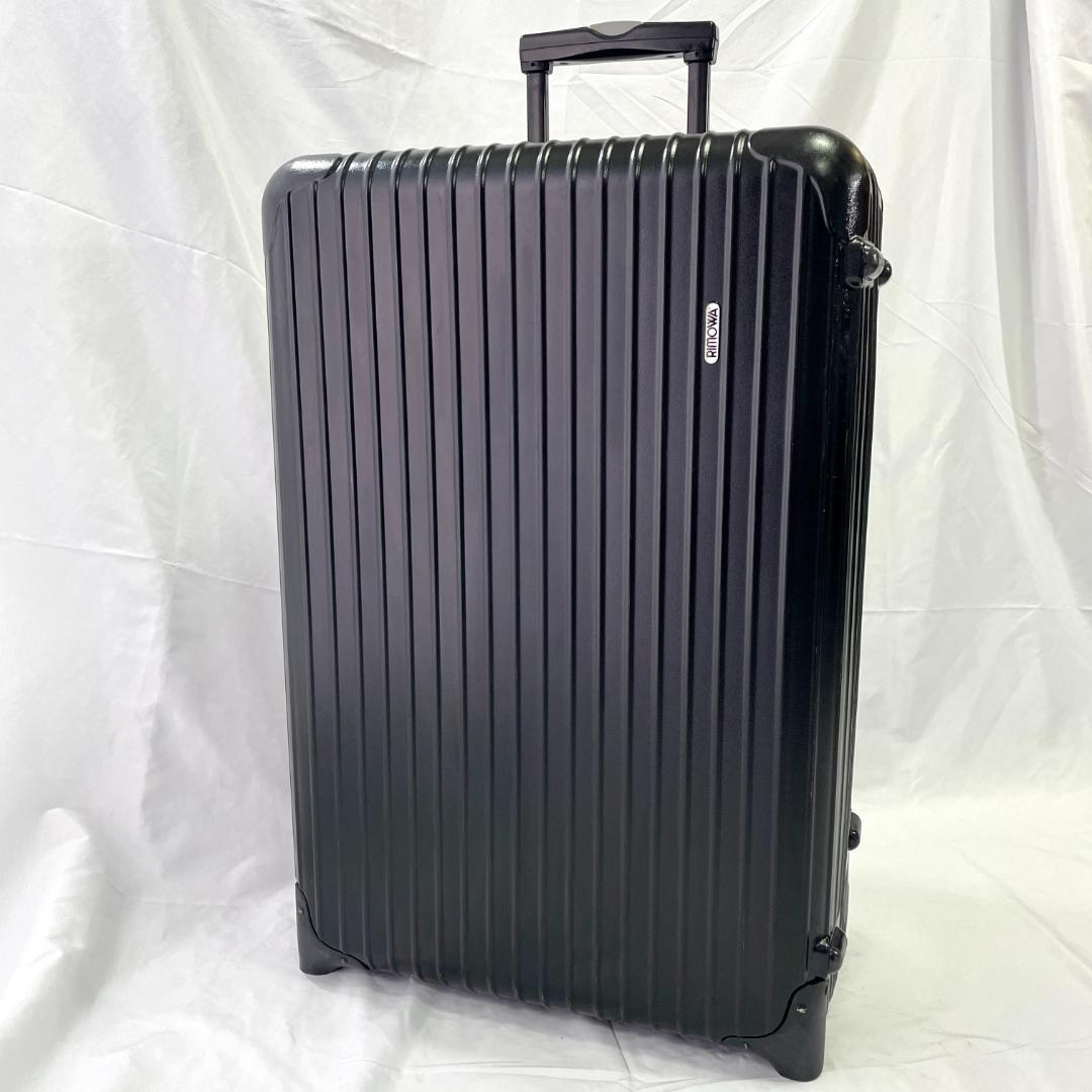 美品 RIMOWA リモワ SALSA サルサ 4輪 104L キャリーケース ブラック 縦開き 大容量