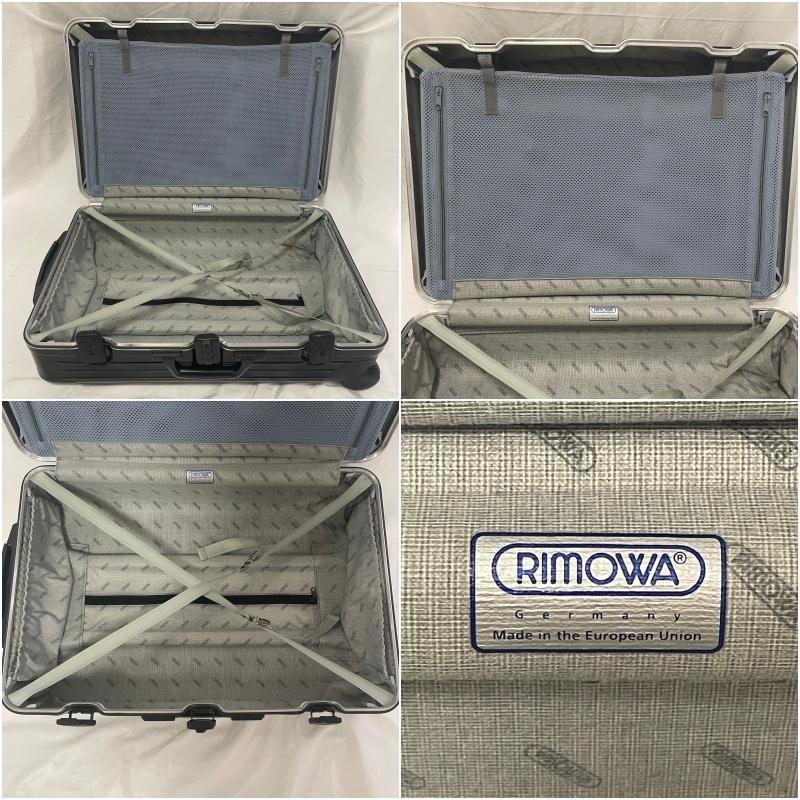RIMOWA リモワ サンバ スーツケース シルバー グレー 2輪 63L RIMOWA リモワ サンバ スーツケース シルバー グレー 2輪 63L