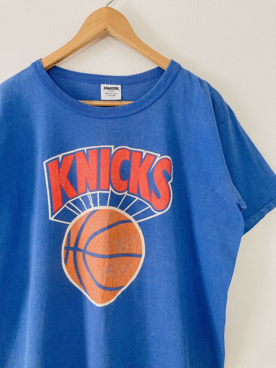 80's古着 NBA ニューヨークニックス　Tシャツ 半袖Tシャツ　プリントTシャツ　USA製　STARTER