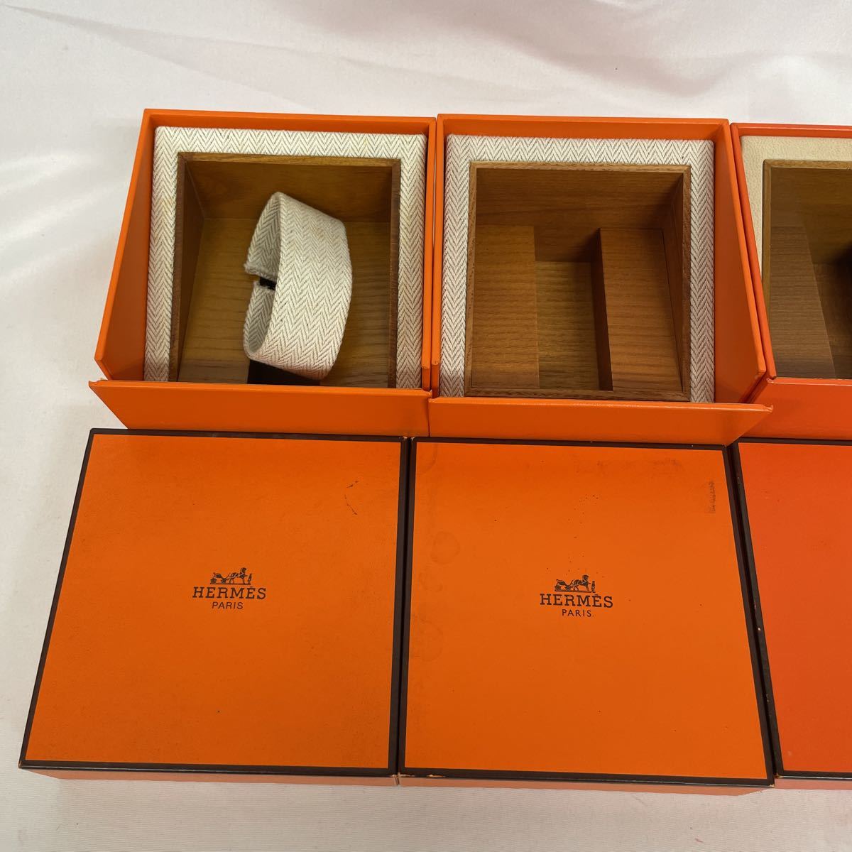 エルメス 時計用　箱　空箱 化粧箱 BOX ケース　HERMES 3個　セット　おまとめ_画像3