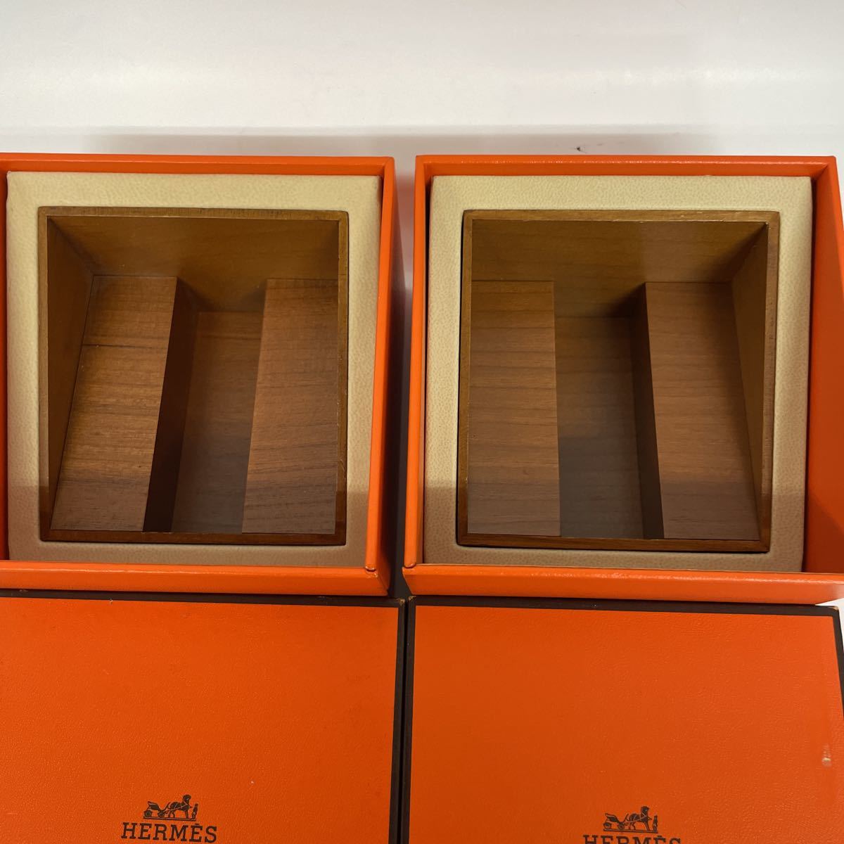 エルメス 時計用 箱 空箱 化粧箱 BOX ケース HERMES 2個 セット おまとめ 箱のみの画像2