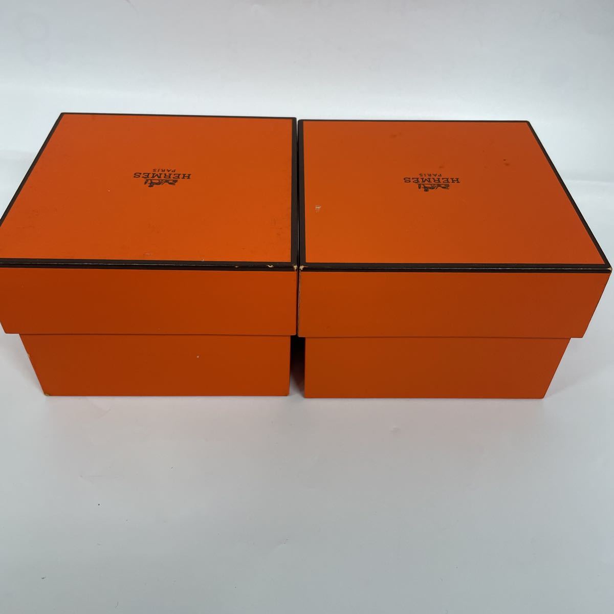 エルメス時計用箱空箱化粧箱BOX ケースHERMES 2個セットおまとめ箱のみ