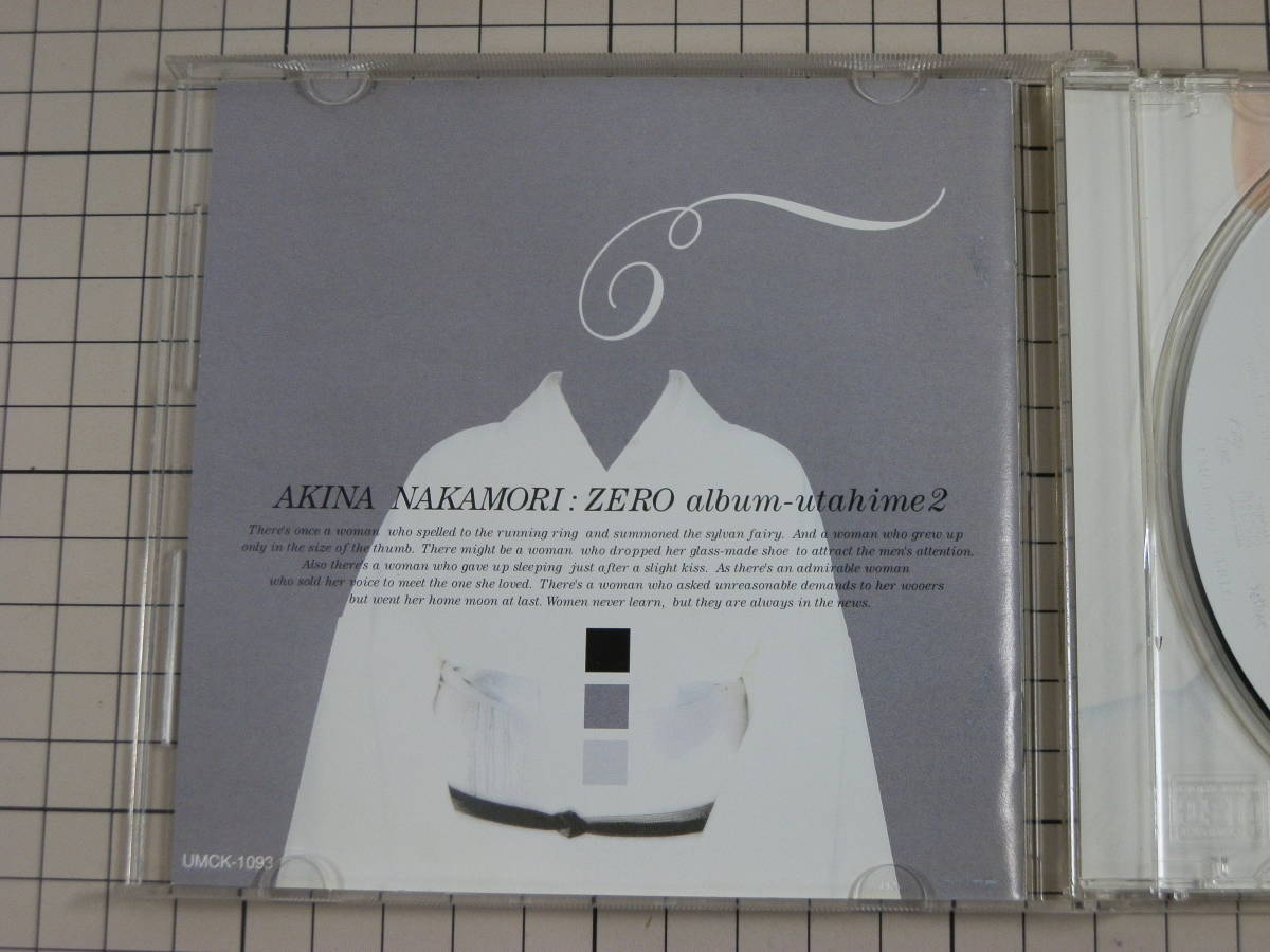 A【CD|セル盤｜盤面良好】中森明菜 ZEROalbum　歌姫2_画像4