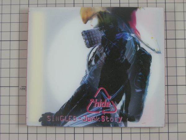 【CD｜セル版｜ケース破損有】hide / hide SINGLES　Junk Story　[初回限定盤]_画像1