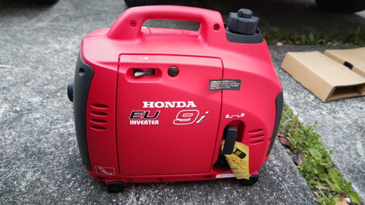未使用HONDA/本田 HONDA発電機/ホンダ発電機 EU9i JN3 カラー/赤