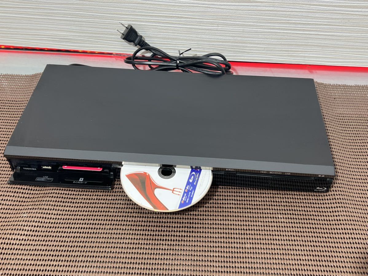 TOSHIBA REGZA 2TB HDDブルーレイレコーダー DBR-Z260 フル説明書付き
