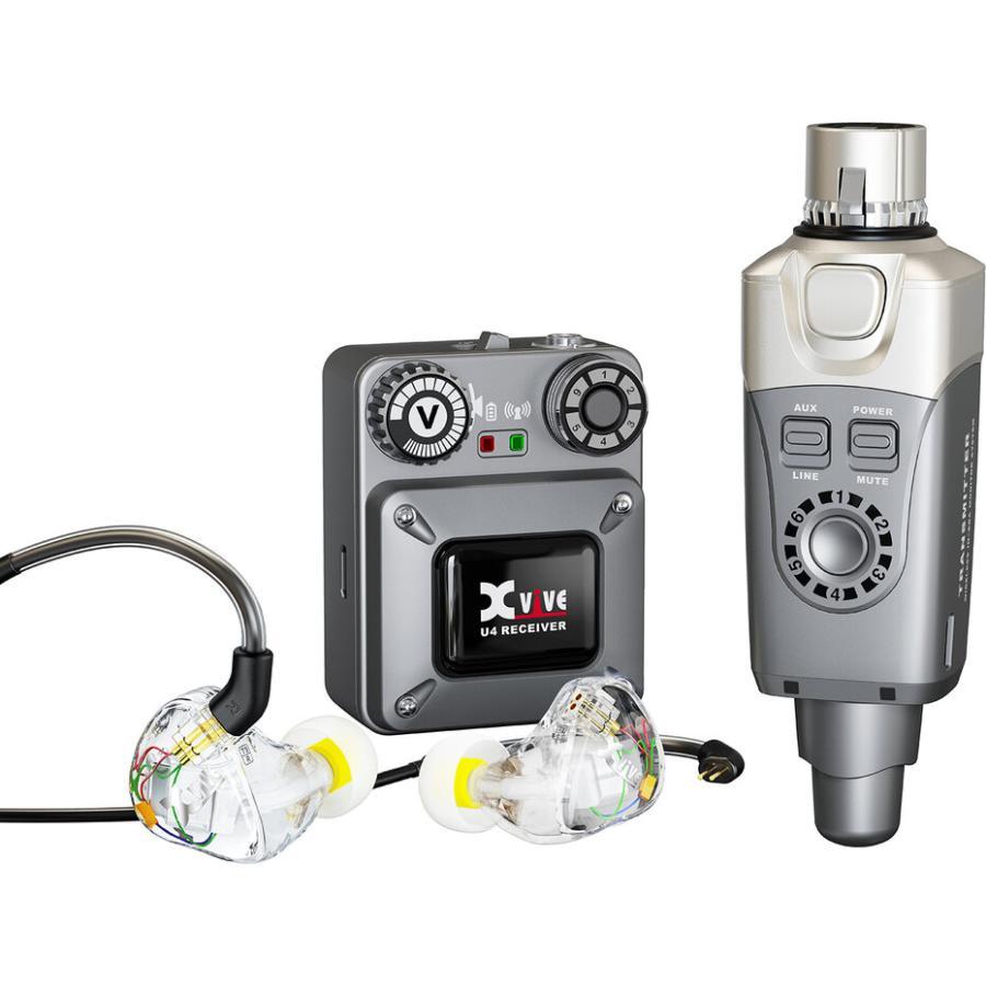 Xvive XV-U4T9 インイヤーモニター デジタル ワイヤレス フルセット イヤモニ