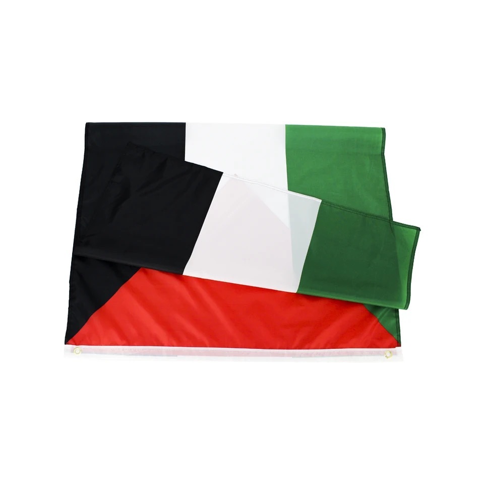 新品 パレスチナ 国旗 送料無料 150cm x 90cm 人気 大サイズ