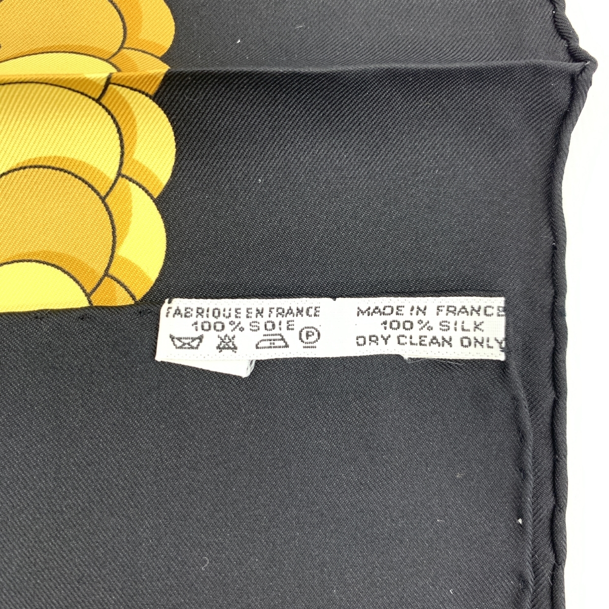 新品同様◇HERMES エルメス カレ90 KOSMIMA スカーフ◇ ブラック