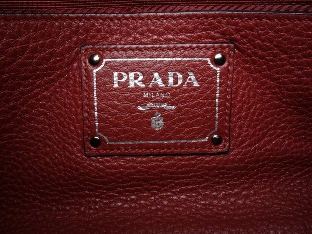 PRADA プラダ　2WAYバッグ　1BB002 VITELLO PHENIX 赤（SCARLATTO）　バッグ　レディース　中古　送料無料_画像8