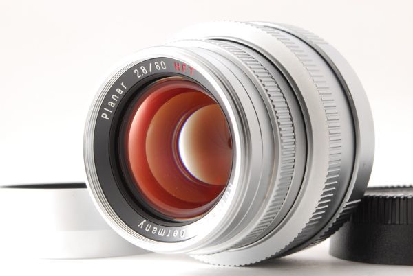 超特価激安 Silver Lens HFT f/2.8 80mm Planar [Rare]Rollei w/Nikon