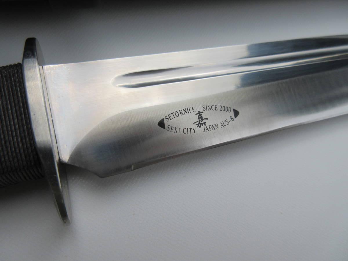 SETO KNIFE 嘉 関市 SEKICITY AUS-8 SINCE2000 大型ナイフ 剣鉈 SETO KNIFE 嘉 関市 SEKICITY AUS-8 SINCE2000 大型ナイフ 剣鉈