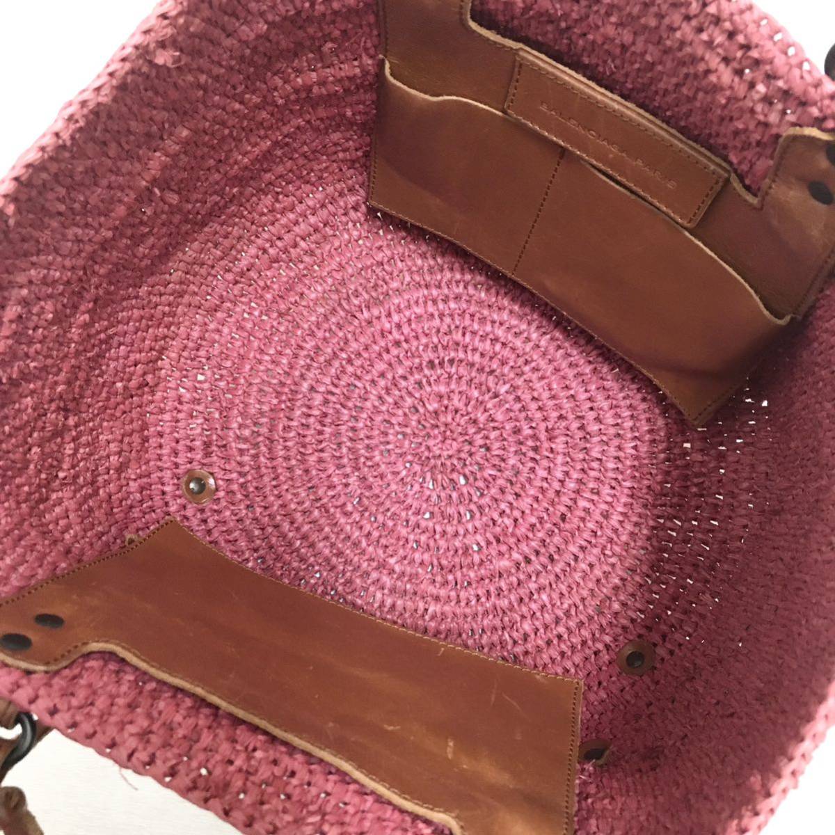 ☆美品・シリアル付☆バレンシアガ BALENCIAGA パニエ カゴバッグ-