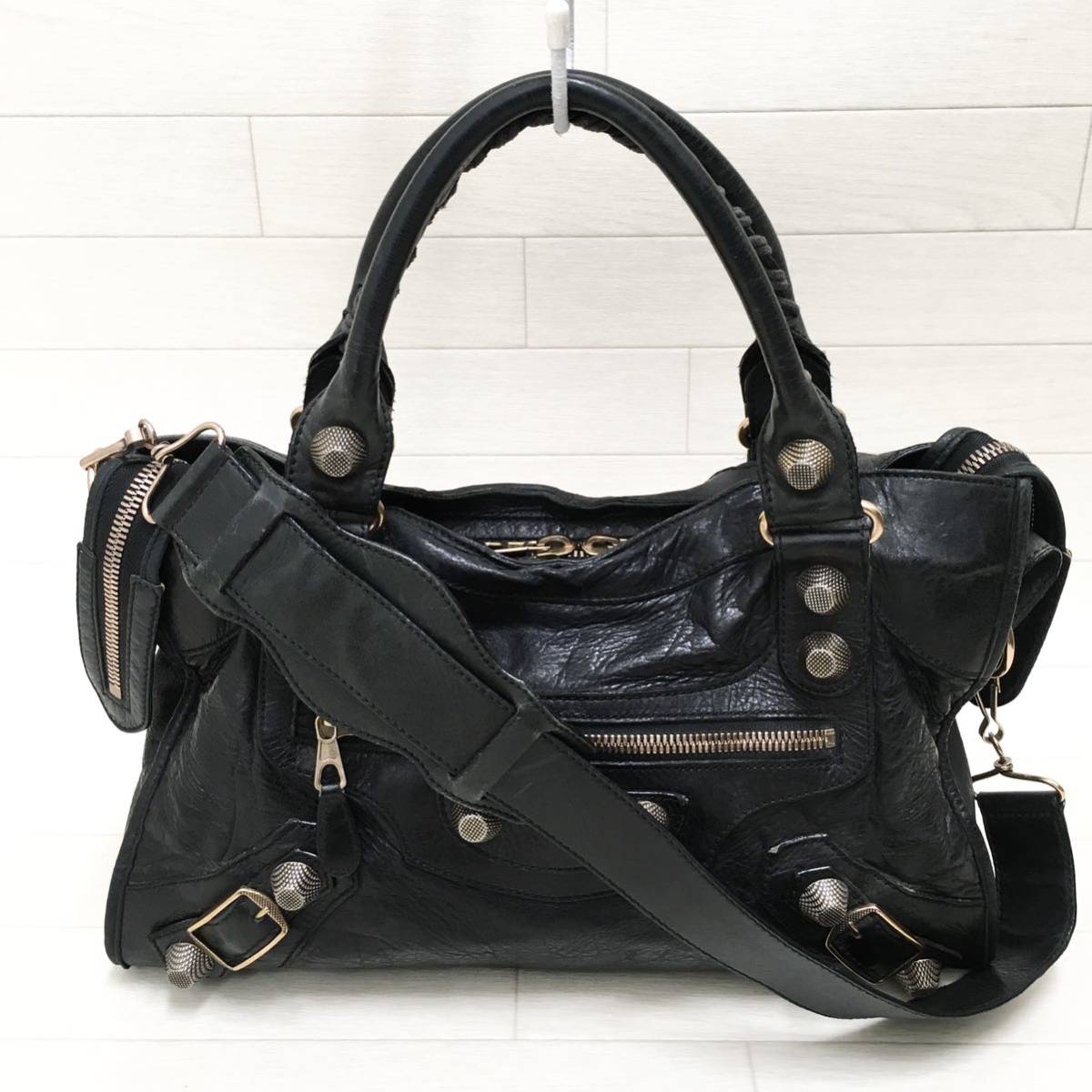 ☆良品・シリアル付☆BALENCIAGA ジャイアントシティ2wayハンドバッグ