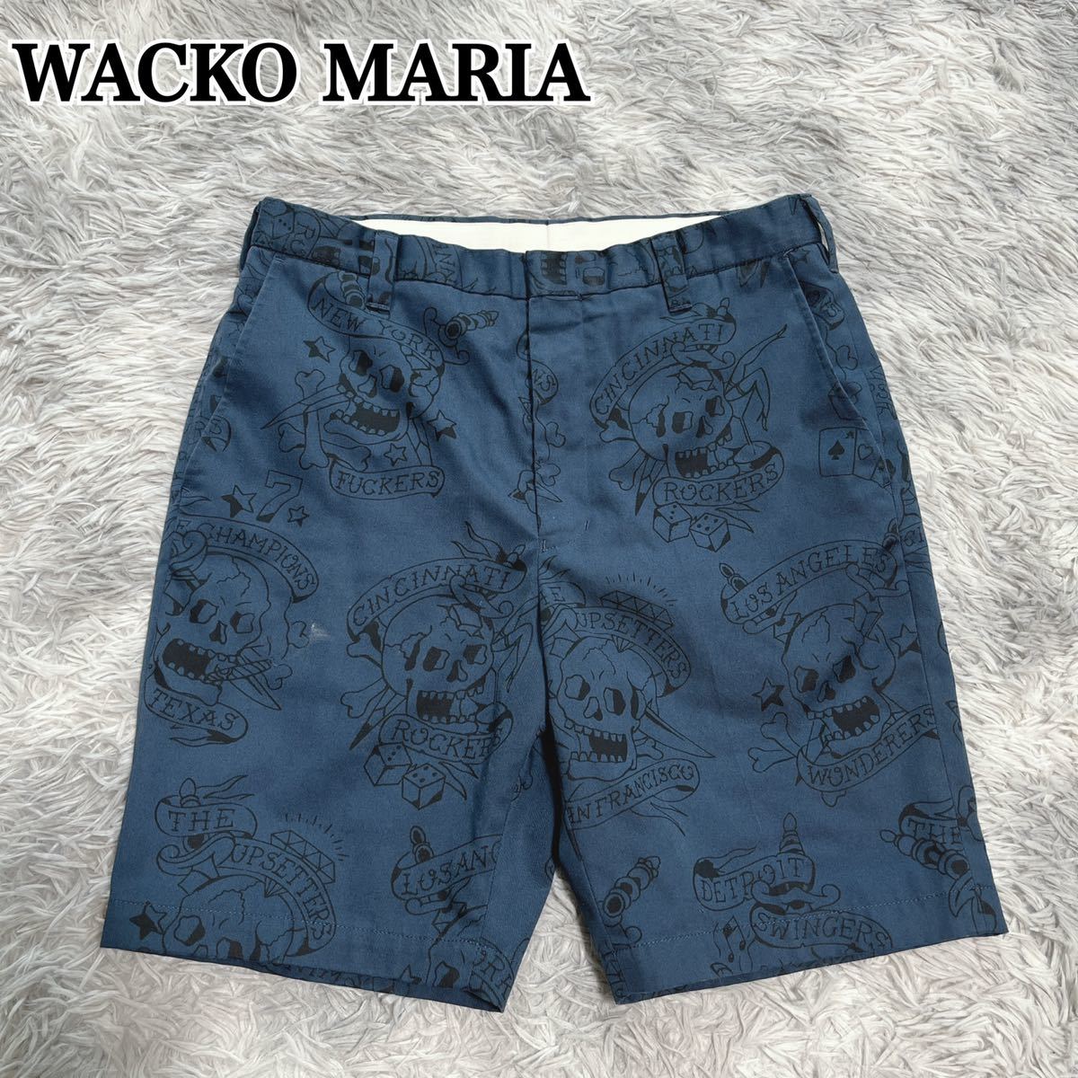 新しいエルメス MARIA WACKO ワコマリア ショートパンツ ハーフパンツ