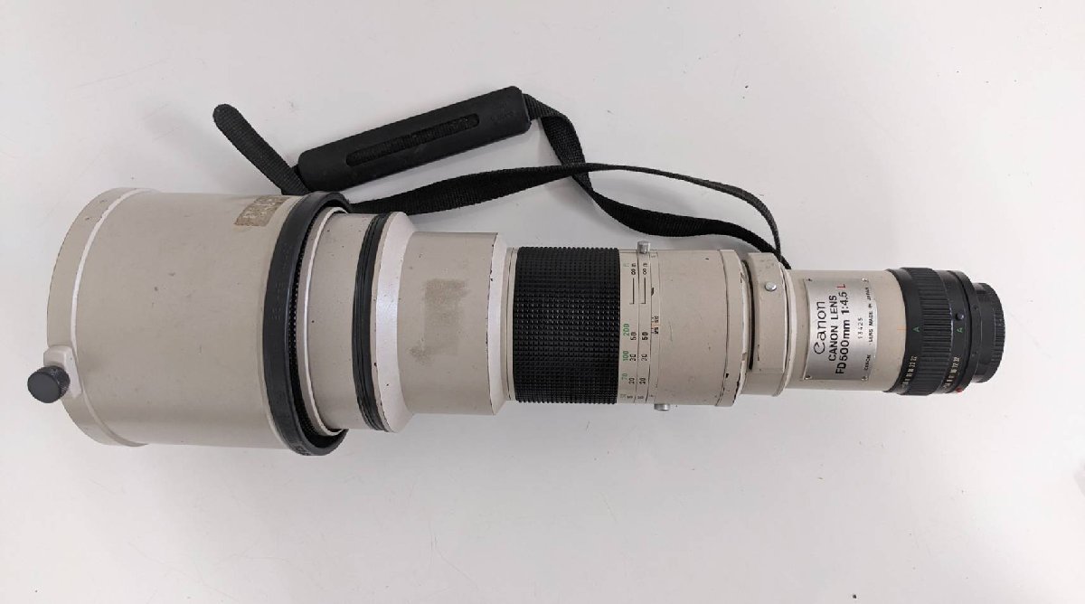 釧路店【現状品】5-43 キャノン Canon FD 500mm F4.5 L レンズカバー欠