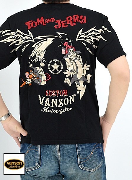 オープニング 大放出セール vanson×TOM＆JERRYコラボ 天竺半袖Tシャツ