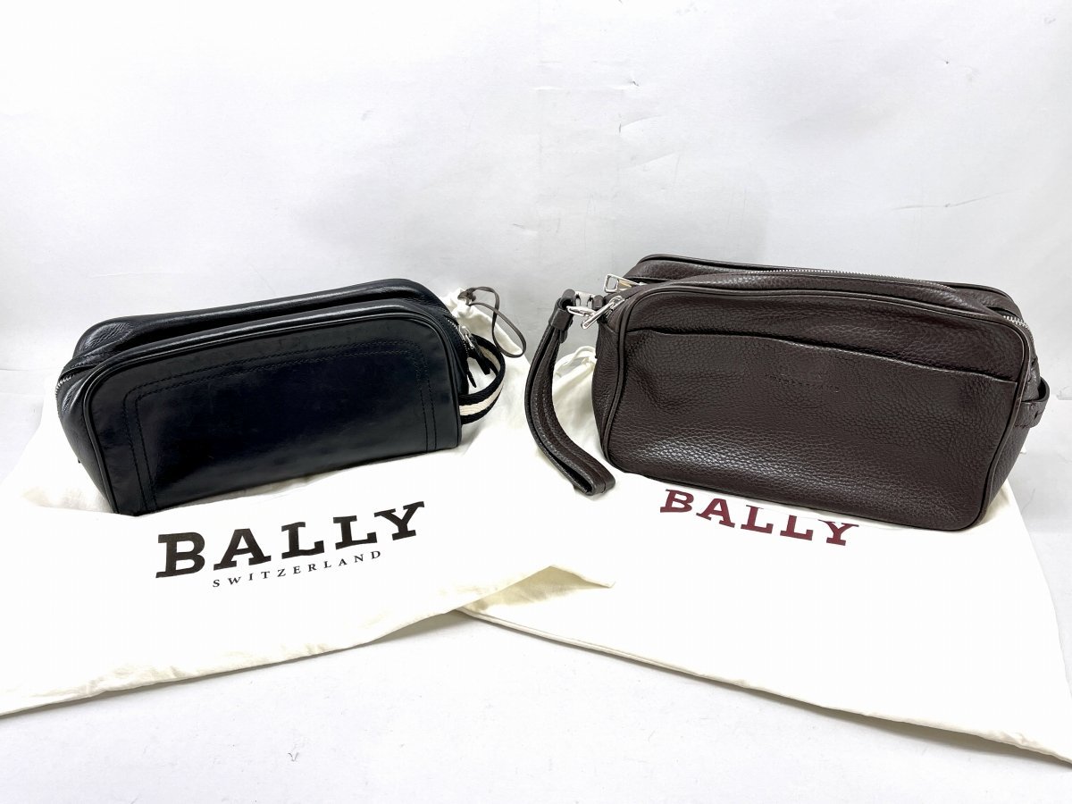 BALLY バリー TAKIMO / MICRON クラッチバッグ セカンドバッグ 2点まとめて[224401_画像1