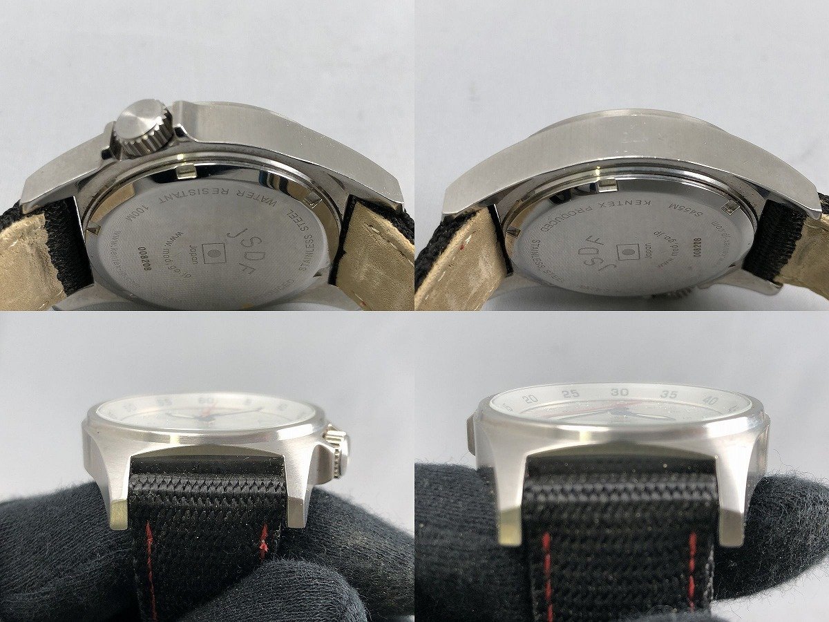 KENTEX ケンテックス クォーツ腕時計 3点セット JMSDF・JASDF 稼働品・不動品混在[326809の画像3
