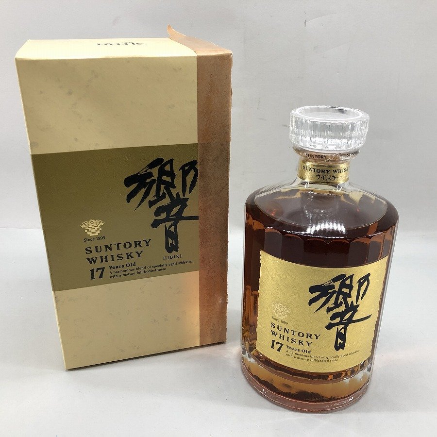 東京都内のみ発送可] 古酒 ウイスキー SUNTORY サントリー 響 17年