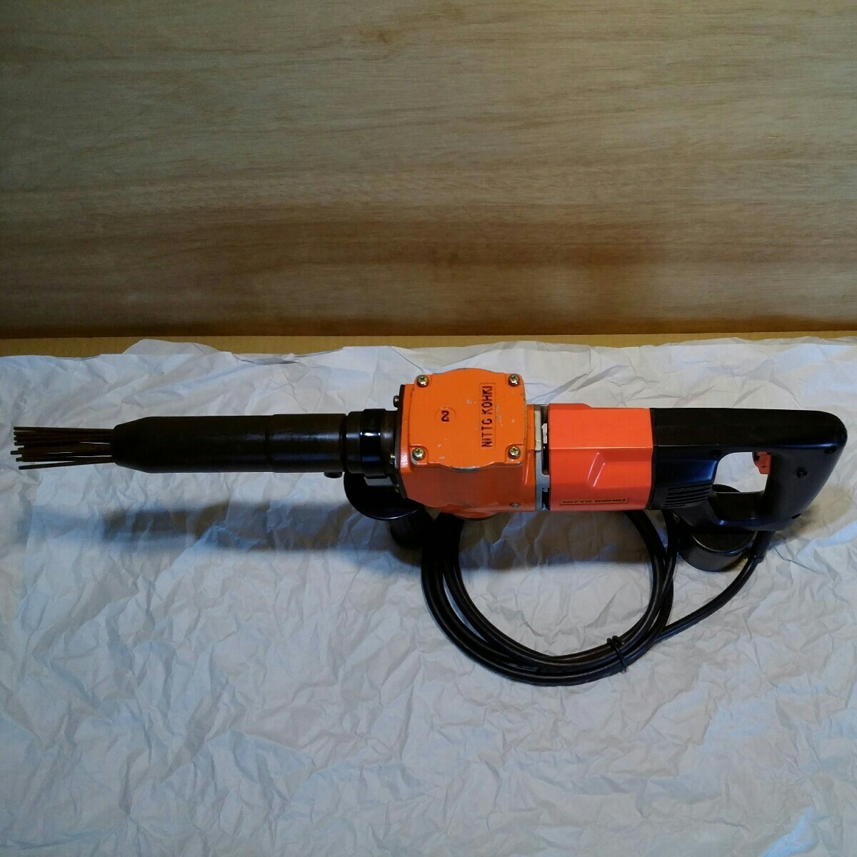 日東工器 電動JET CHISEL タガネ (はくり) EJC-32A AC100V 品 | www