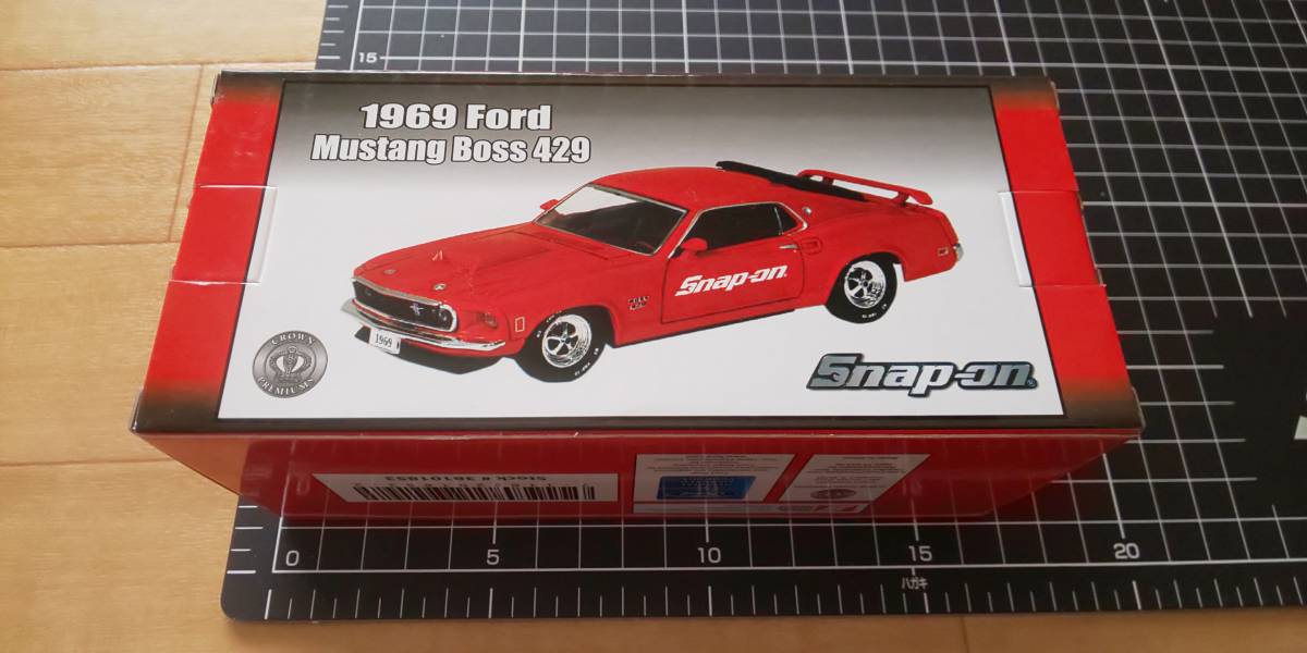 ★スナップオン 1/38ダイキャストミニカー 1969Ford Mustang Boss 429★Snap-on Crown Premiums