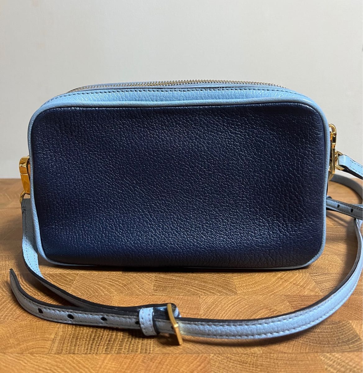 miumiu ミュウミュウ バイカラー ポシェット | noonanwaste.com