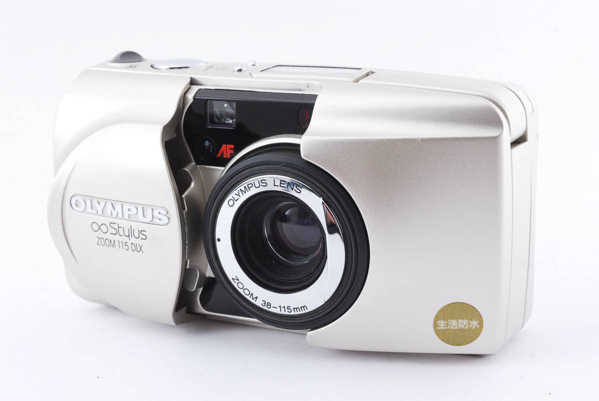 オリンパス OLYMPUS ∞STYLUS ZOOM 115 DLX 35mmフィルムコンパクトカメラ-