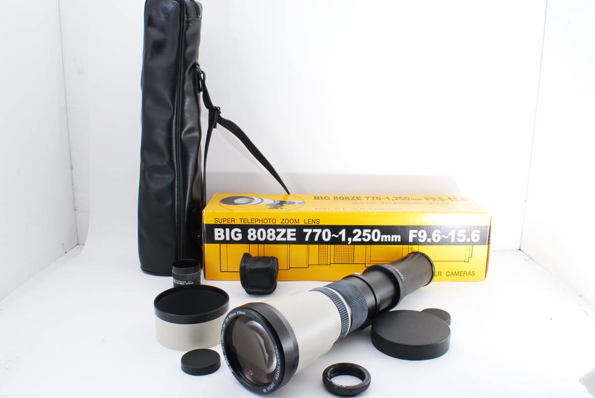 希少 黒入荷！ ZOOM TELEPHOTO SUPER BEACH THREE スリービーチ LENS