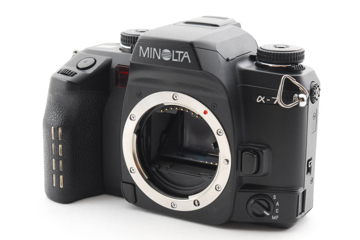 新しく着き MINOLTA α-7 #1420 デジタル一眼レフフィルムカメラ