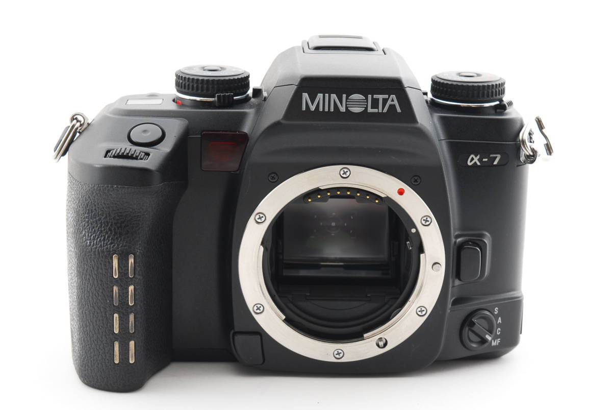 お得な情報満載 MINOLTA α-7 #1420 デジタル一眼レフフィルム