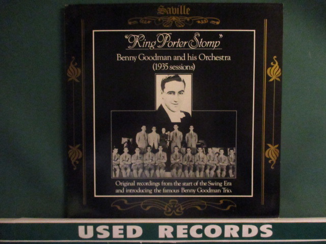 Benny Goodman And His Orch. ： King Porter Stomp( 1935 Sessions ) LP (( Big Band / Swing Jazz / 落札5点で送料無料_画像1