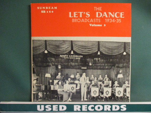 Benny Goodman And His Orchestra ： The Let's Dance Broadcasts 1934-1935 LP (( Big Band / Swing Jazz / 落札5点で送料無料_画像1
