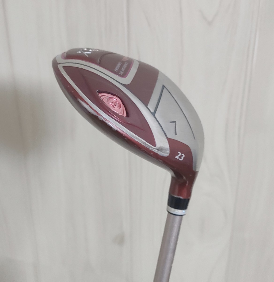 レディース】ゼクシオ XXIO11 7W 純正カーボンL ヘッドカバー付属