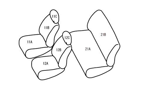 ベレッツァ シートカバー セレクションEX エブリイ DA64V[2012/05～2015/02 4人乗り車]S631 Bellezza