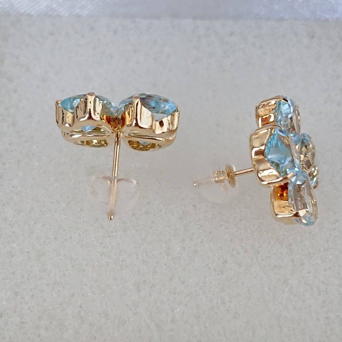 未使用】K18 YG 天然ブルートパーズ ピアス | www.mclegal.info