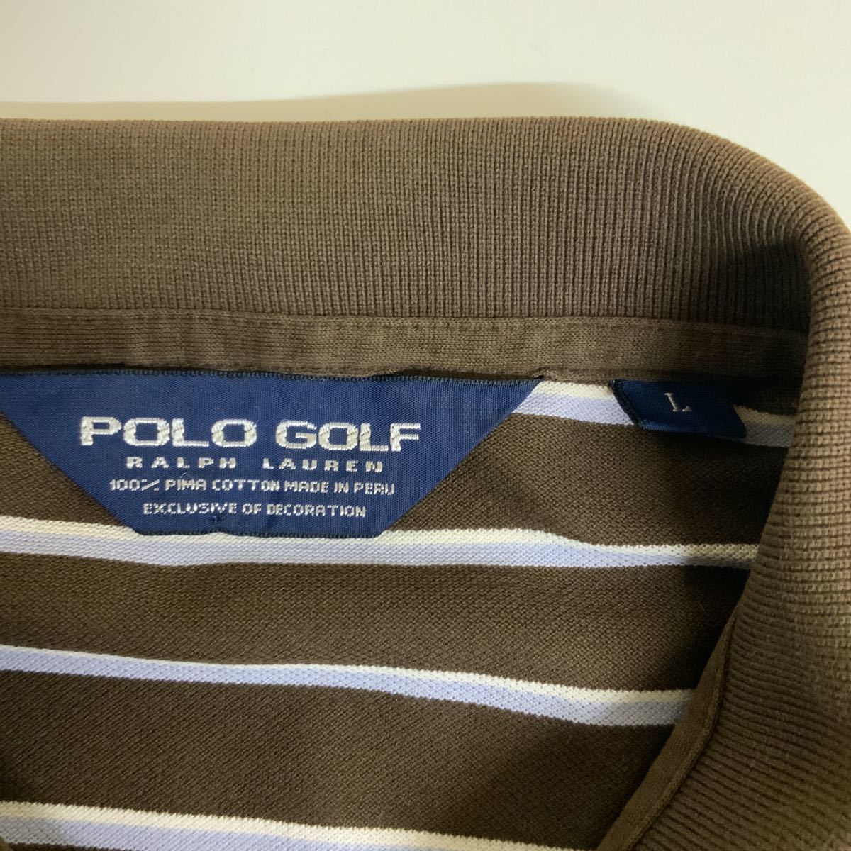 Polo Golf Ralph Lauren ポロゴルフラルフローレン半袖ポロシャツ古着メンズL