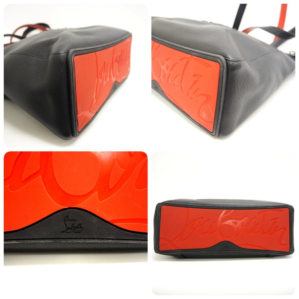 クリスチャンルブタン レザー カバド 2WAY バックパック トートバッグ