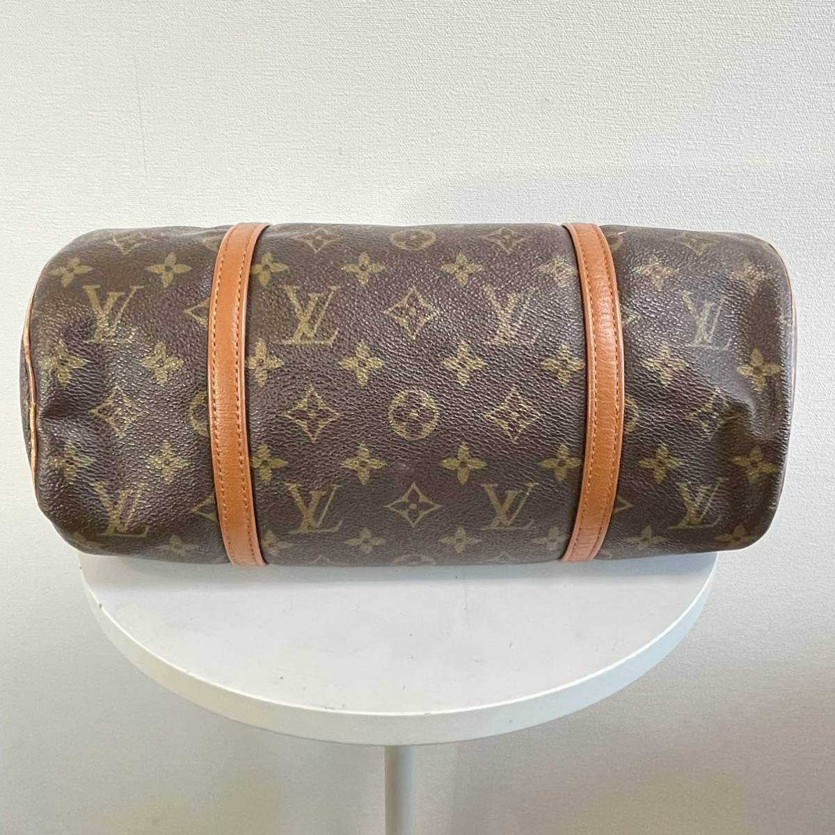 LOUIS VUITTON パピヨン モノグラム バッグ ルイヴィトン ポーチ付