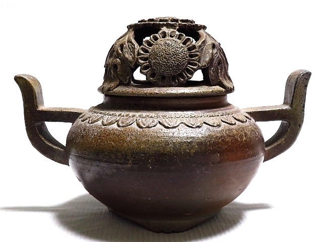  Bizen censer tree .. profit . skill censer Bizen .. tool tea utensils 