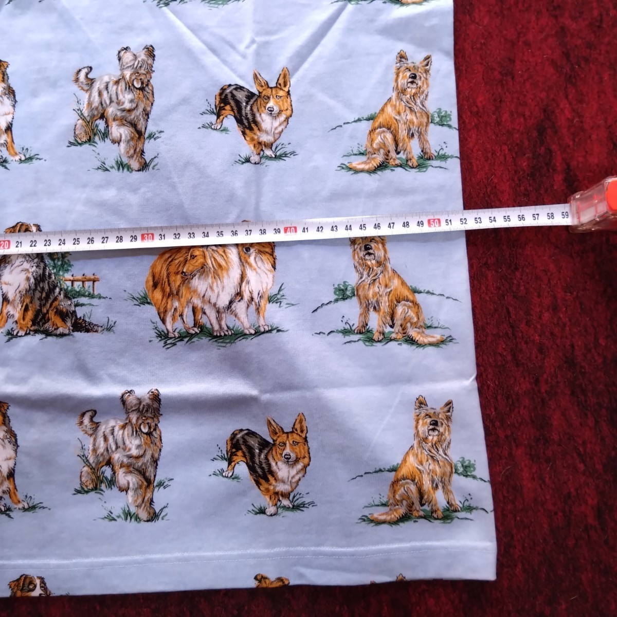 新品 mise au green アニマル 犬 プリント Tシャツ ドッグ 新品 mise au green アニマル 犬 プリント Tシャツ ドッグ