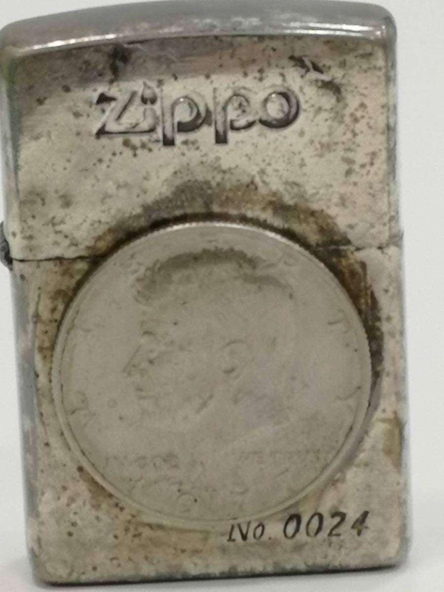◇◇11376 中古 ケネディコイン ジッポ ライター アメリカ建国200年