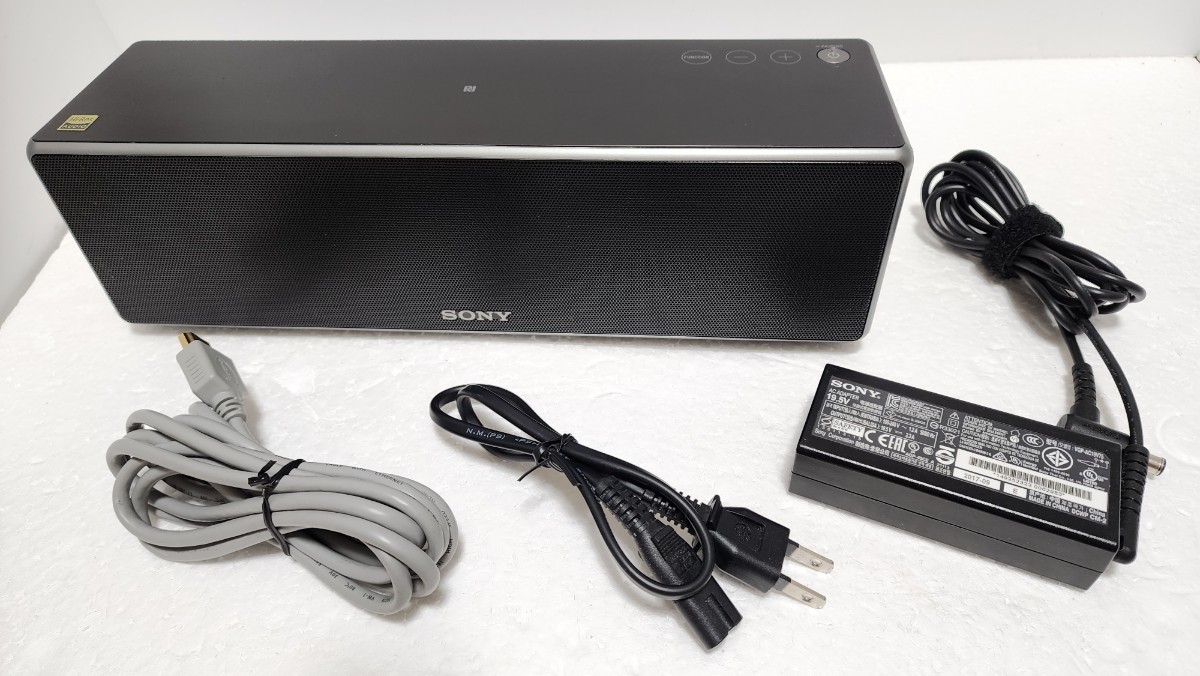 新品登場 □SONY Bluetoothスピーカー SRS-ZR7 ブラック Wi-Fi対応